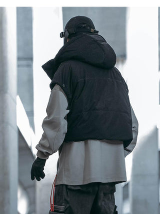 Techwear winter jacket