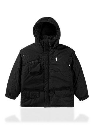 Techwear winter jacket