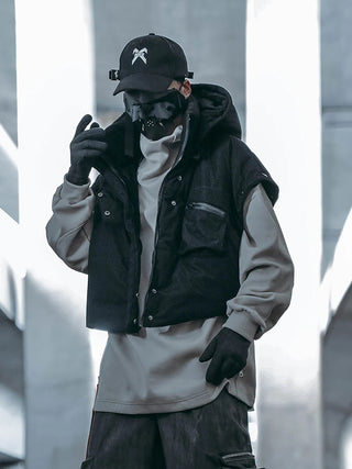 Techwear winter jacket