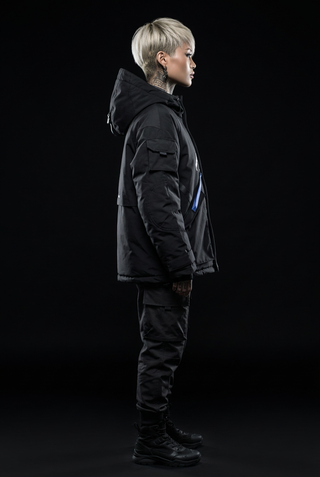 Oversized streetwear jacket