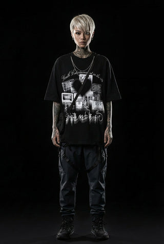 Tee shirt noir et blanc
