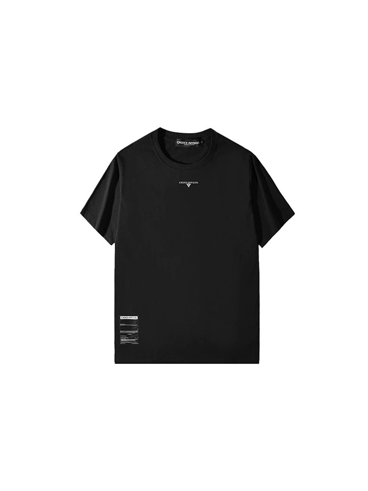Tee shirt techwear noir