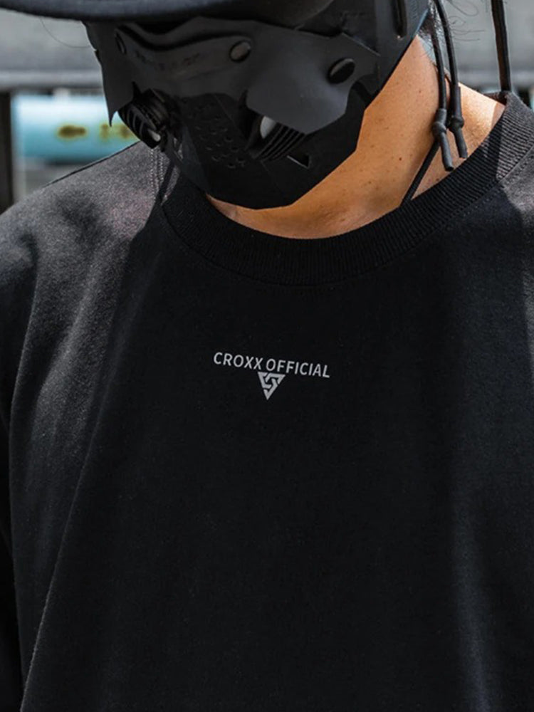 Tee shirt techwear noir